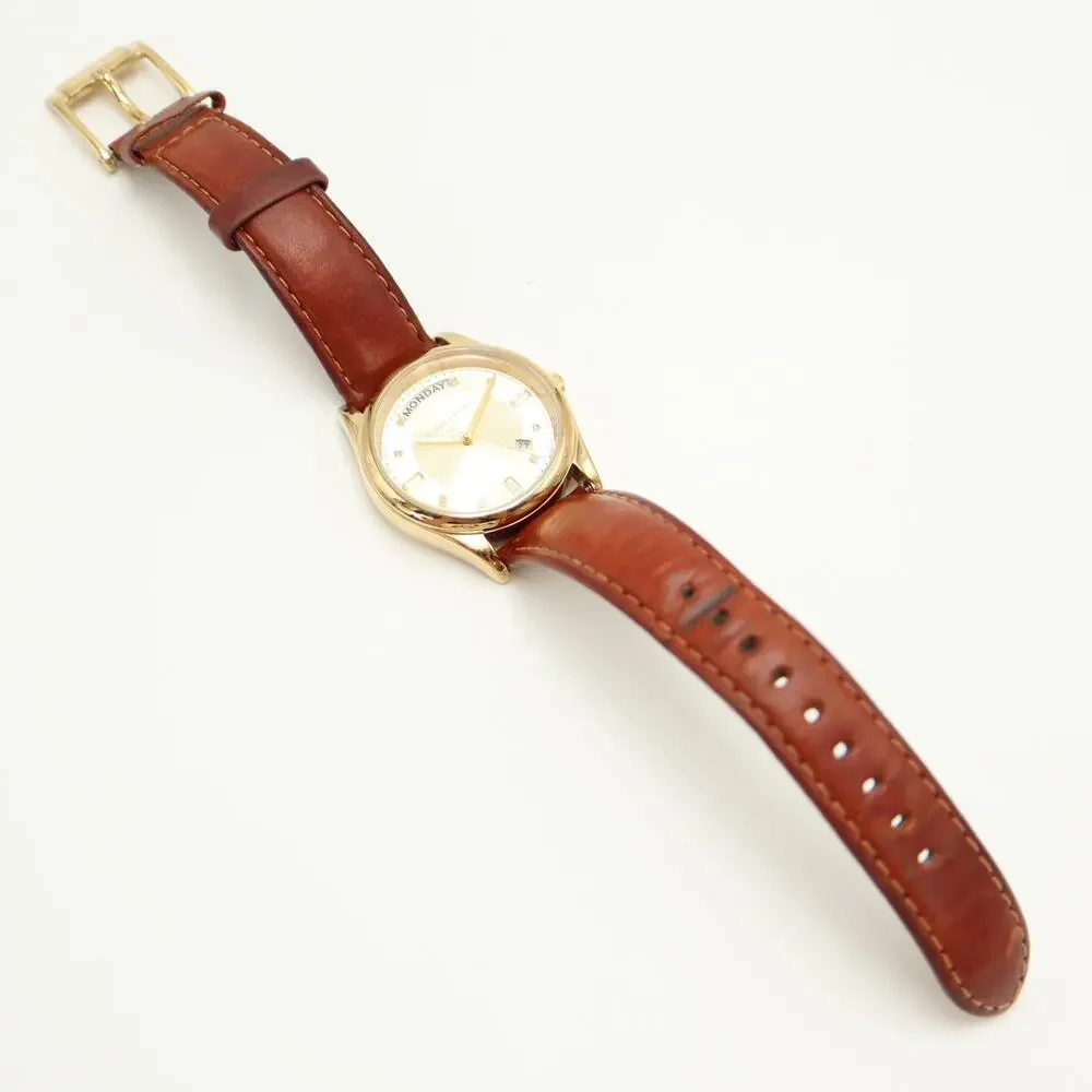 Michael Kors Colette Luggage Full Day 34mm Womens Watch MK2374 w New Battery